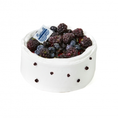 Entremets mure violette citron hiver